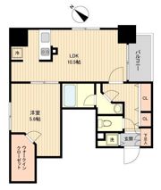 ラクラス月島の間取り画像