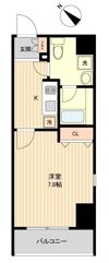 ラクラス月島の間取り画像