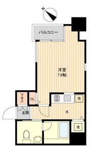 ラクラス月島の間取り画像