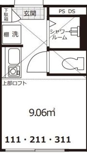 カーサマグノリアの間取り画像
