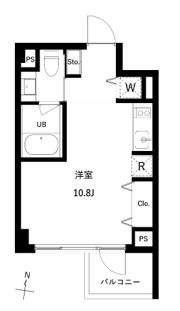 JMFレジデンス世田谷三宿の間取り画像