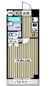 レジディア木場の間取り画像