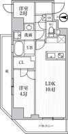シーズンフラッツ住吉の間取り画像