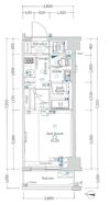 XEBEC千鳥町の間取り画像