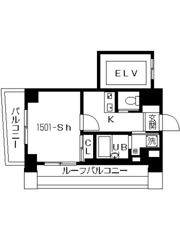 スカイコート本郷東大前壱番館の間取り画像