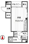 コンフォート柏木の間取り画像