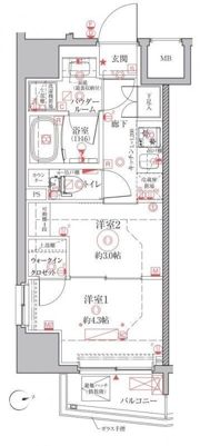 クレイシアIDZ上野の間取り画像