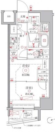 クレイシアIDZ上野の間取り画像