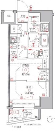 クレイシアIDZ上野の間取り画像