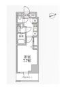 レジディア新御徒町Ⅱの間取り画像