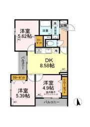 グラナーデ目白御留山の間取り画像