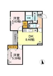 グラナーデ目白御留山の間取り画像