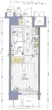 ヴァレッシア武蔵関駅前シティの間取り画像