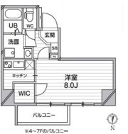 レピュア錦糸町の間取り画像