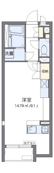 ミランダパレスアニマル21Sの間取り画像