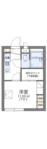 レオパレス久喜南の間取り画像