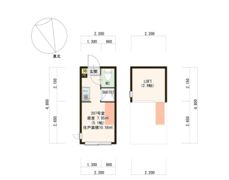 1st Place 松庵の間取り画像
