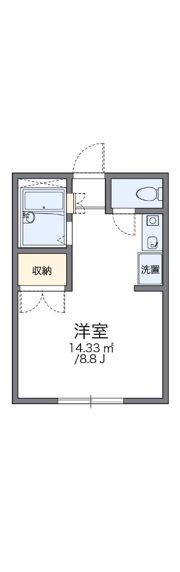 レオパレスSHIZUKAの間取り画像