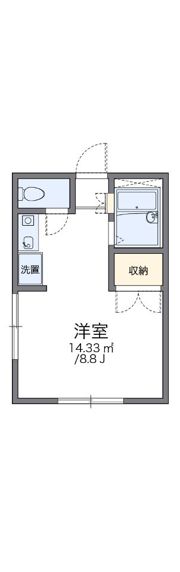 レオパレスSHIZUKAの間取り画像