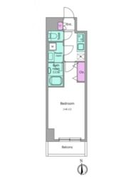 ドゥーエ蒲田南の間取り画像