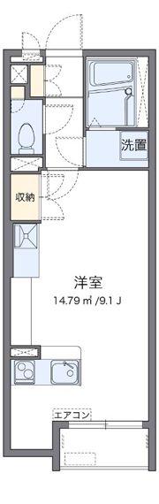ミランダ奈紗お茶山の間取り画像