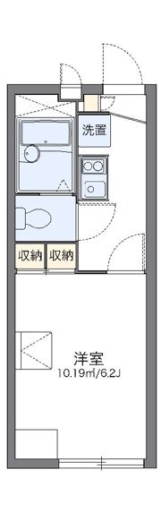 レオパレスライズの間取り画像