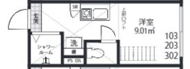 QUQURI Meguroの間取り画像