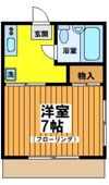 ハイツみのりの間取り画像