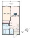 MELDIA花崎の間取り画像