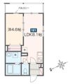MELDIA花崎の間取り画像