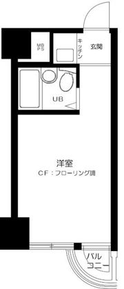 マリンロードダイヤモンドパレスの間取り画像