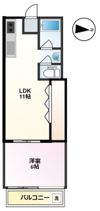 桃屋マンションの間取り画像