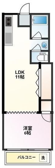 桃屋マンションの間取り画像