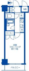 キャッスルステージ浅草吾妻橋の間取り画像