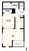 ロータス平和島Eastの間取り画像
