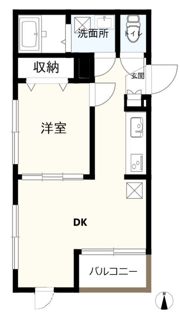 ロータス平和島Eastの間取り画像