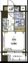 リヴシティ中央区築地の間取り画像