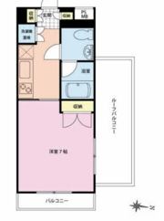 ヴェントラーレ千駄木の間取り画像