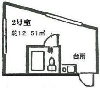 ZF－1ビルの間取り画像