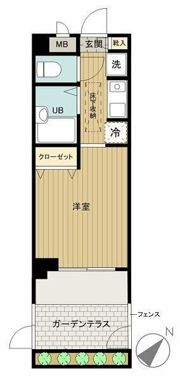 フェニックス早稲田第2の間取り画像