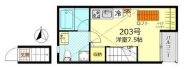カスティーロ松ヶ丘の間取り画像