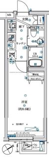 フェルクルールプレスト亀戸の間取り画像