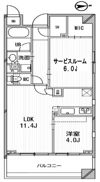 アーデン神保町の間取り画像