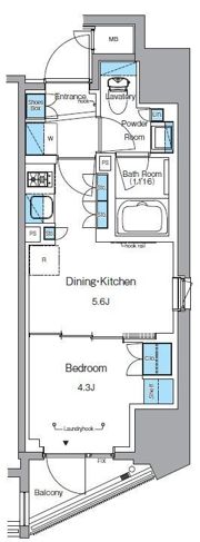 プライムアーバン浅草テラスの間取り画像