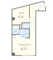 セレステ三軒茶屋の間取り画像