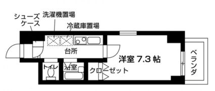 レジディア中野富士見台の間取り画像