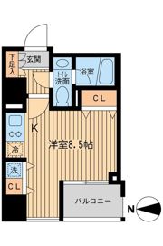 ウィルテラス千歳烏山の間取り画像