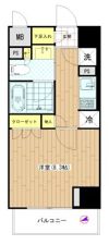 アリーチェ東高円寺の間取り画像