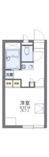 レオパレスブリランテの間取り画像