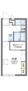 レオパレスタカネ.台の間取り画像